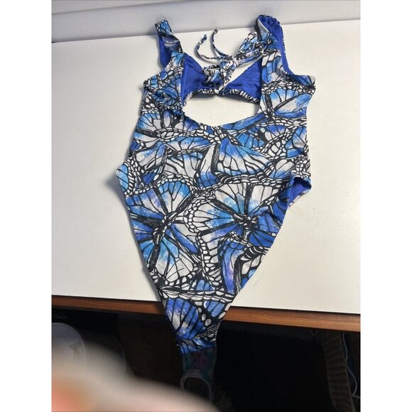 NWT Toluca Nicola Midi One Piece Swimsuit Adonis Size S - Picture 5 of 6